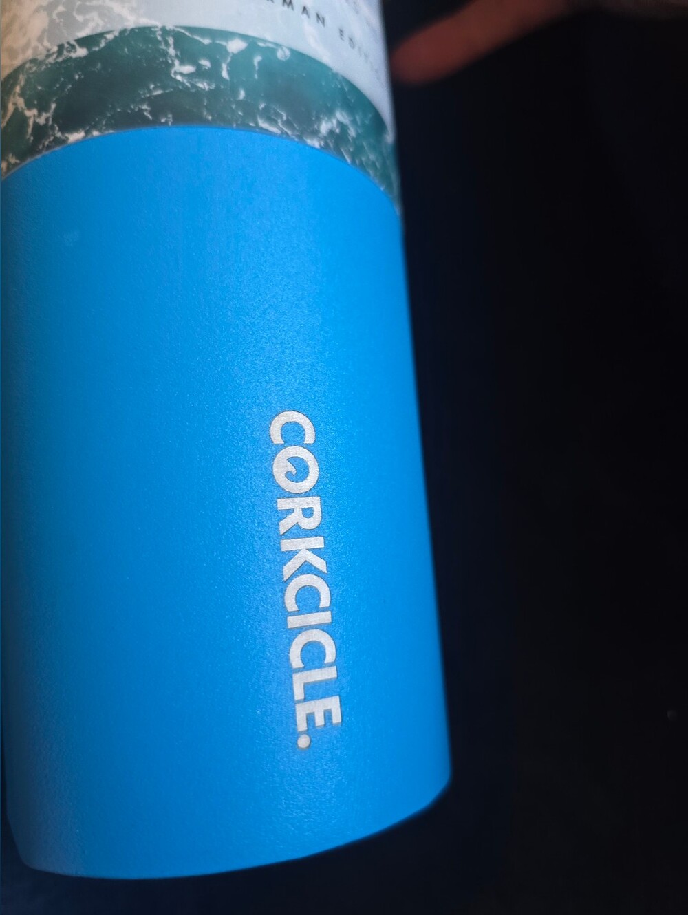 New! Corkcicle Canteen - Waterman Edition, Ocean Blue, 25oz - Picture 3 of 6